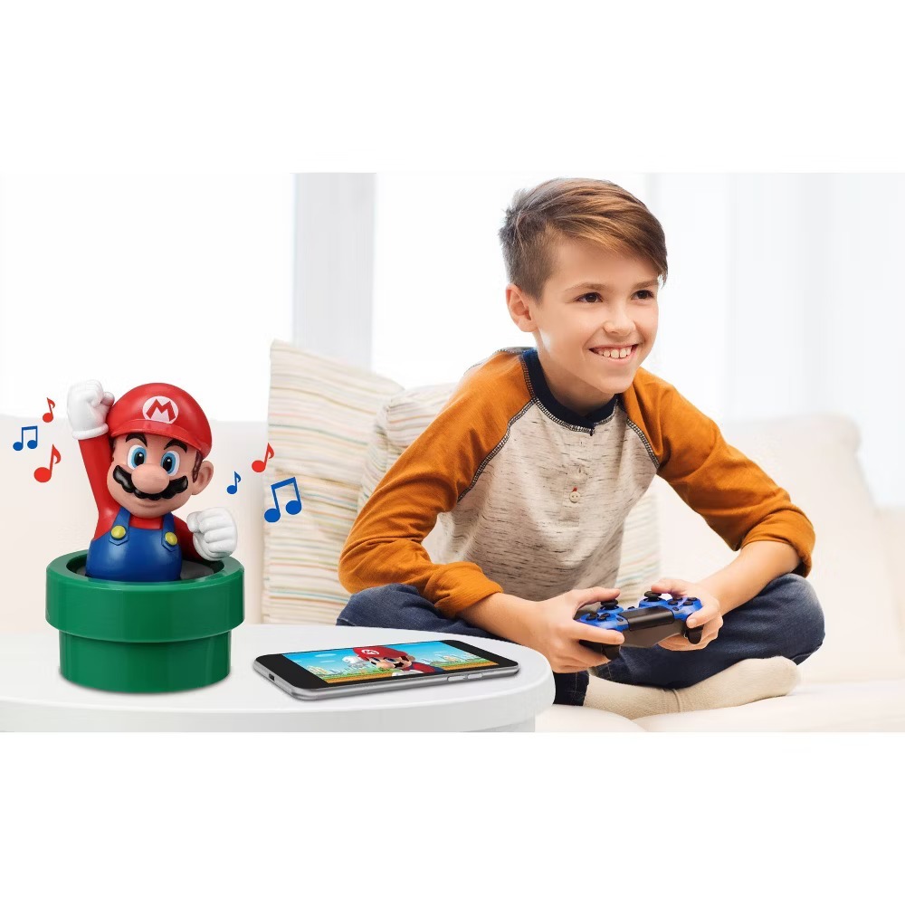 Nintendo Super Mario iHome Bluetooth Speaker Micro USB Charging Cable Included - Picture 5 of 12